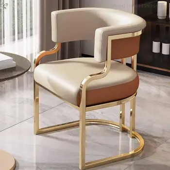 Rahatlatıcı İskandinav yemek sandalyeleri Ofis Mutfak Tabureleri Tasarımcı yemek sandalyeleri Bireysel Koltuk Sillas De Comedor Mobilya