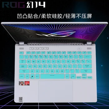 Silikon laptop Klavye Kapak Cilt Koruyucu için ASUS ROG Zephyrus G14 GA402RK GA402RJ GA402 RK RJ 2022 14 inç dizüstü bilgisayar