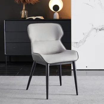Tasarım İskandinav yemek sandalyeleri Bireysel Rahatlatıcı Lüks Dresser Yemek Sandalyesi Bilgisayar Cadeiras De Jantar Ev Mobilyaları ZY50CY