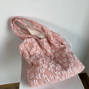 Taze Ve Tatlı Naylon Torba Tasarım Anlayışı Yaz Yeni Stil Çanta Basit Peri Çiçek Dantel omuzdan askili çanta Çanta Çanta Sanat