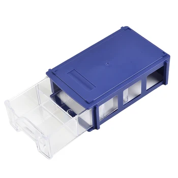 Taşınabilir İstiflenebilir Vidalar saklama kutusu Elektronik Parçalar Vida Organizatör Araç Kutusu Depolama Aracı Plastik Parçalar Organizatör Kutusu