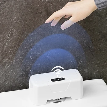 Temassız Akıllı Tuvaletler Yıkama Sensörü Düğmesi Kızılötesi İndüksiyon Tuvalet Sensörü Sifonları IPX5 Su Geçirmez Ev Otel için