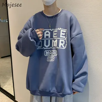 Tişörtü Erkek Giyim Tasarım Mektubu Yakışıklı Serin Streetwear Casual Öğrenciler Kış Kalın Tüm Maç Kore Şık Tiki İns