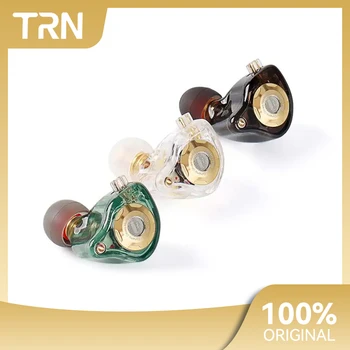 TRN MT1 Pro Hi-Fi 1DD Dinamik Kulak Kulaklık Sürücü HIFI Bas Metal Monitör Koşu Spor Kulaklık İçin Xiaomi / Huawei / İphone