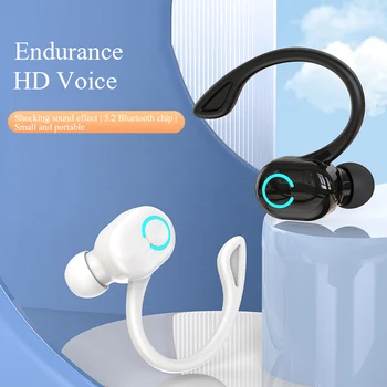 TWS Bluetooth 5.0 Kulaklık kablosuz kulaklıklar Mini Kulaklık Handsfree Su Geçirmez Spor Müzik Kulaklık mikrofonlu kulaklık