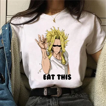 Tüm Olabilir üst kadın Japon tasarımcı komik t-shirt kız Japon harajuku anime giyim