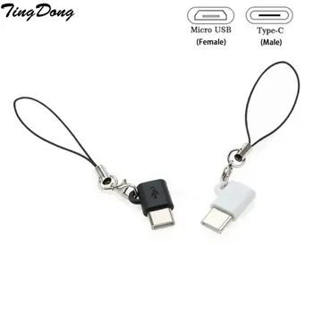 USB 3.1 Tip C OTG Adaptör mikro USB Dişi Tip C Erkek Dönüştürücü Samsung Galaxy Not 8 için S8 Artı/A5/A7 2017/Oneplus 5 t/5