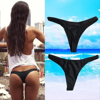 Yaz Yeni Kadın Mayo Yüzmek Külot kadın Üçgen Bikini Tanga Bikini Alt Tek Parça Ayırır Seksi İç Çamaşırı