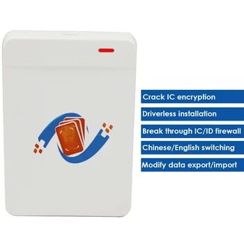 Yeni NFC KIMLIK 125 khz T5577 RFID Fotokopi UID Etiket Çoğaltıcı Çözme Fonksiyonu Akıllı Kart Yazıcı Teksir