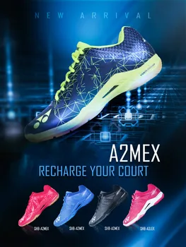 Yeni Orijinal Yy Yonex Marka Badminton Ayakkabı Spor Sneakers Nefes Lee C W Tarzı Erkekler Için A3mex Lex Rex A2mex