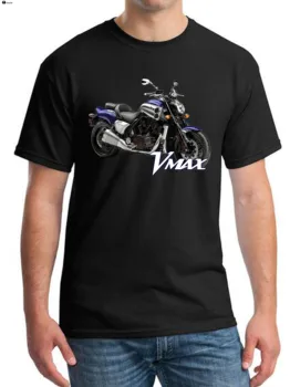 Yeni Varış Erkek Moda Japon Motosiklet Vmax Motosiklet T-Shirt V-Max Tee Gömlek Marka Yeni T-Shirt