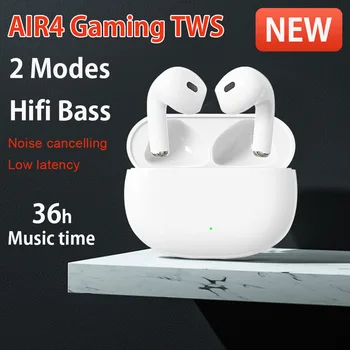YENİ Air2 Air4 Pro 4 3 TWS Kulaklık Gürültü iptal Spor Koşu Kulakiçi Düşük gecikme Oyun Oyun Kulaklık HD Mikrofon 36H Ömrü