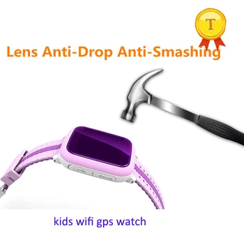yüksek kaliteli saat telefon GPS wifi İzle Çocuk Çocuk babyWristwatch GSM Bulucu İzci Anti-Kayıp anti-damla Çocuk Smartwatch
