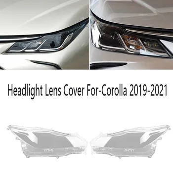 Ön Sağ far camı Kapak Otomatik ışık lensi Kabuk-Toyota-Corolla 2019-2021